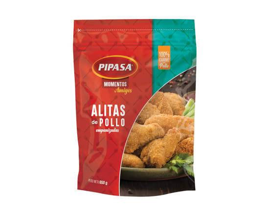 Pipasa alitas de pollo empanizadas (650 g)