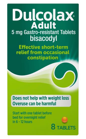Dulcolax Adult Tablets (8 pack)