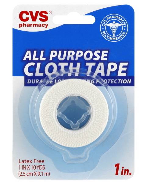 CVS Pharmacy All Purpose Cloth Tape, White
