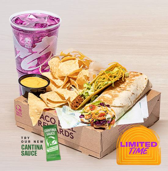Cantina Chicken Burrito Box Meal
