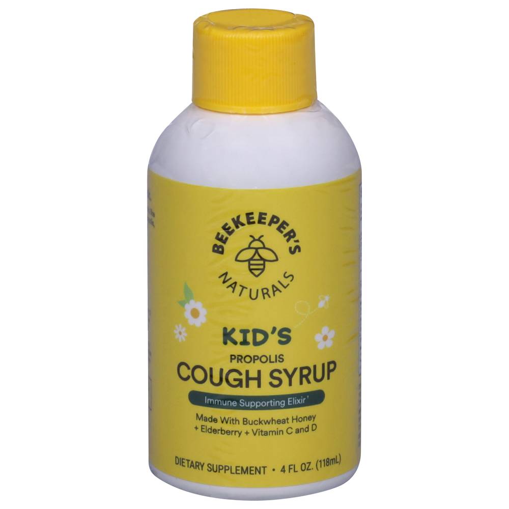 Beekeeper's Naturals Propolis Kids Cough Syrup (4 fl oz)