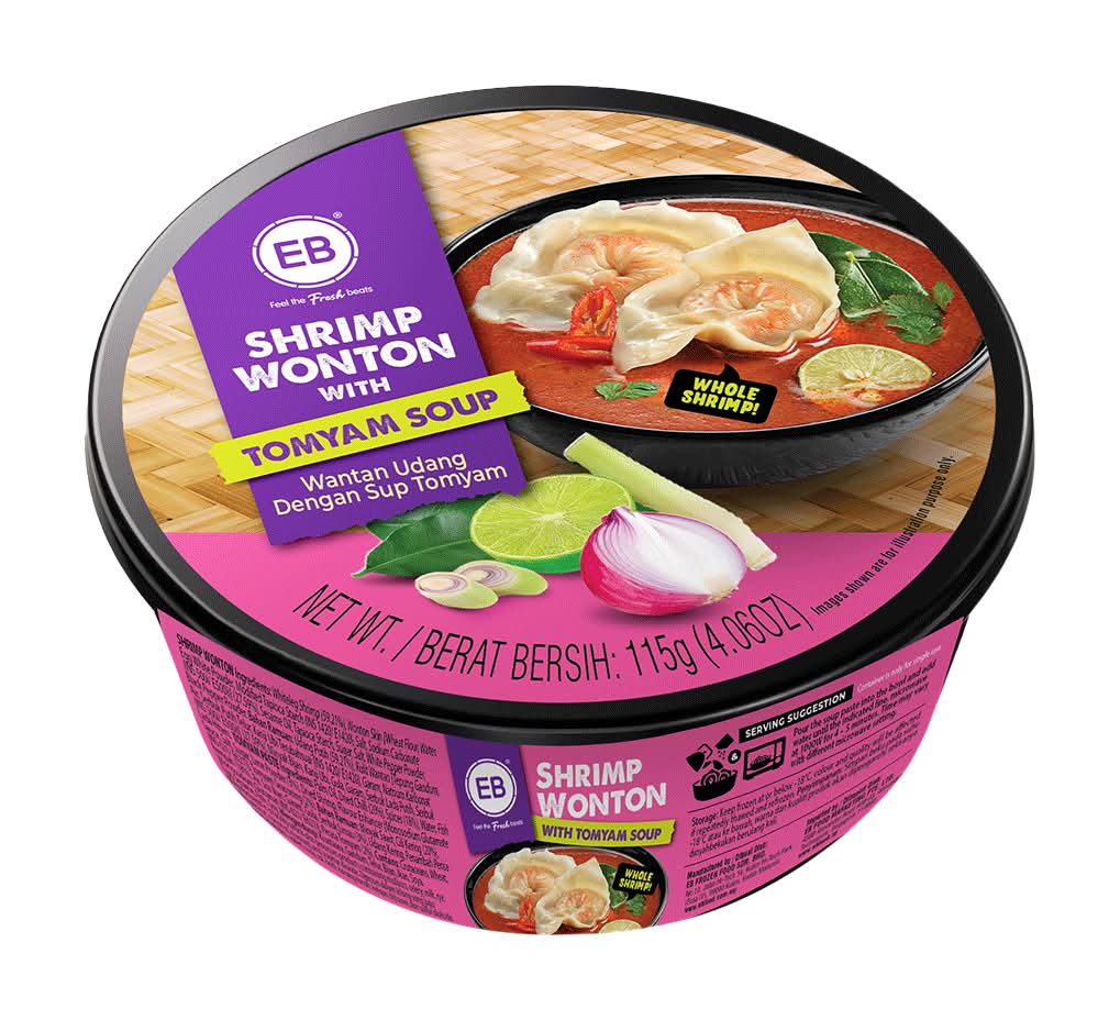 EB Shrimp Wonton with Tomyam Soup 115g