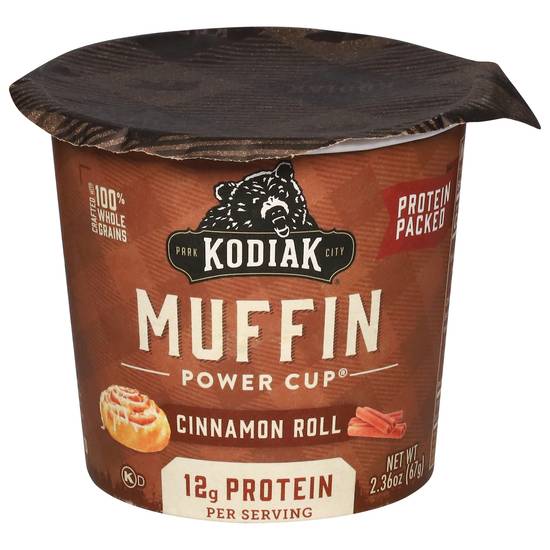 Kodiak Cakes Muffin Power Cup Cinnamon Roll