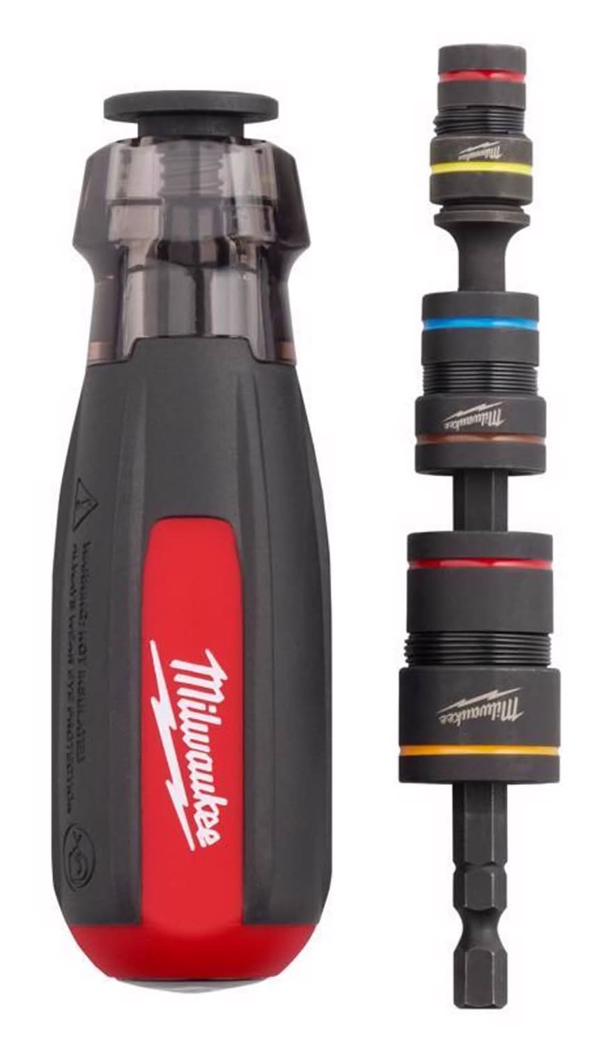 Milwaukee Impact Duty 1/4 In. Sae Impact Multi-Bit Nutdriver 1 Pc