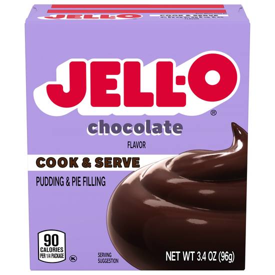 Jell-O Cook & Serve Chocolate Flavor Pudding & Pie Filling