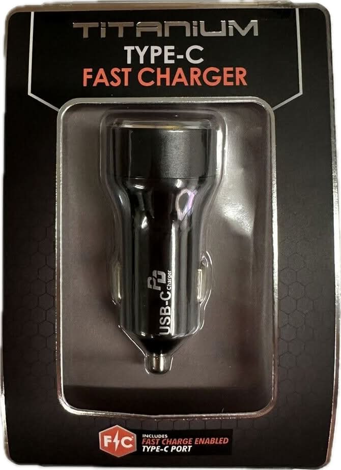 Titanium Type-C Fast Charger