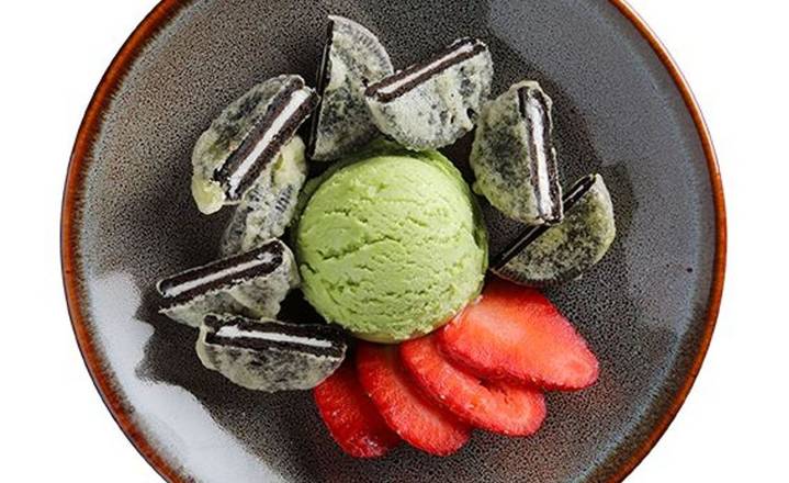 OREOS TEMPURA CON HELADO