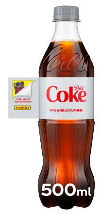 Diet Coke Low Calorie Carbonated Soft Drink (500ml)