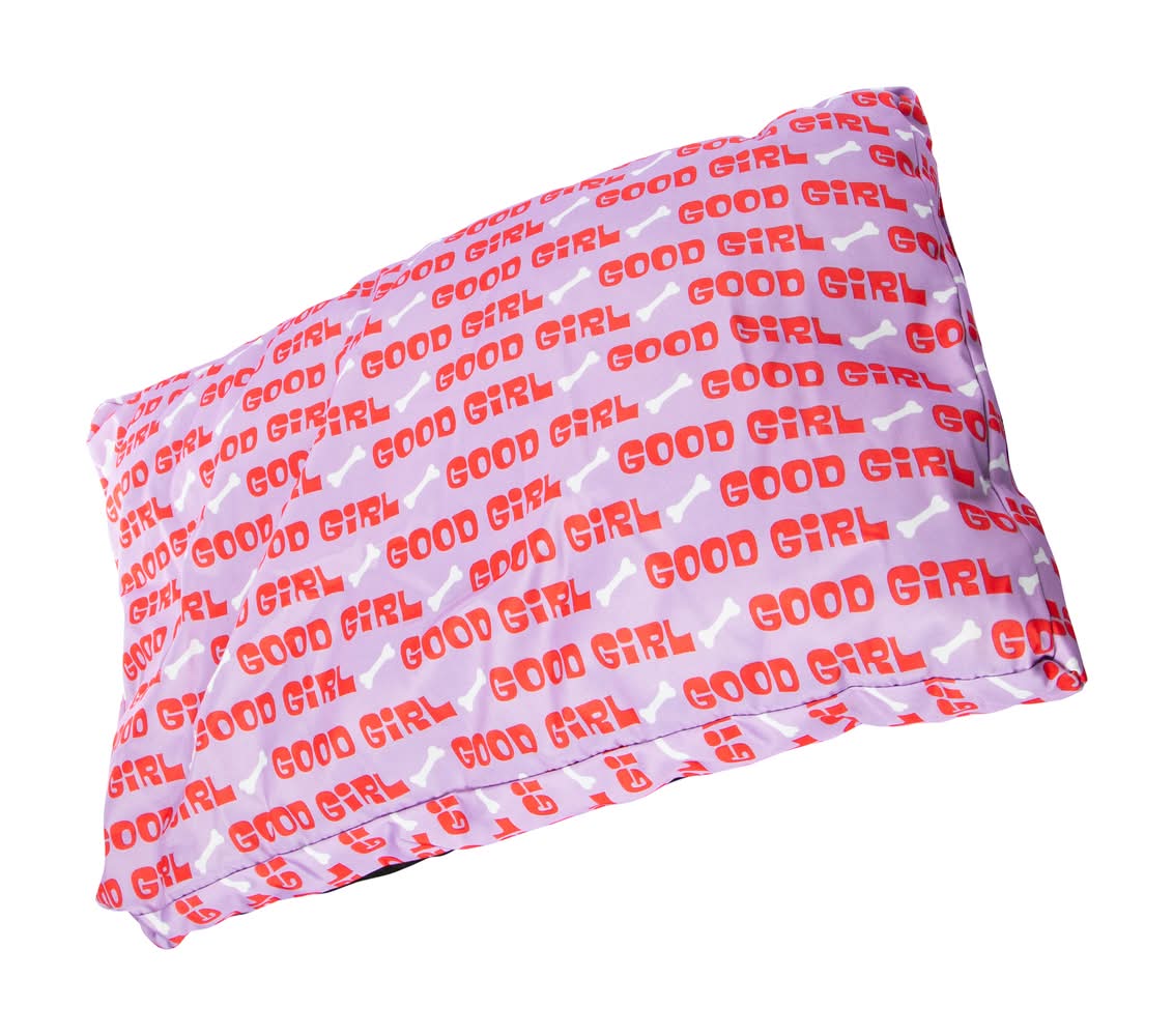 Printed Pet Bed 28in x 18in Good Girl