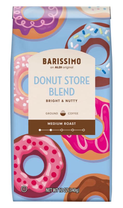 Barissimo Donut Store Blend Ground Coffee (12 oz)