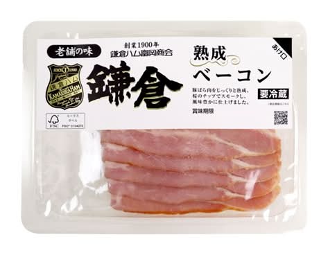 鎌倉ハム　熟成ベーコン　73g　J-264