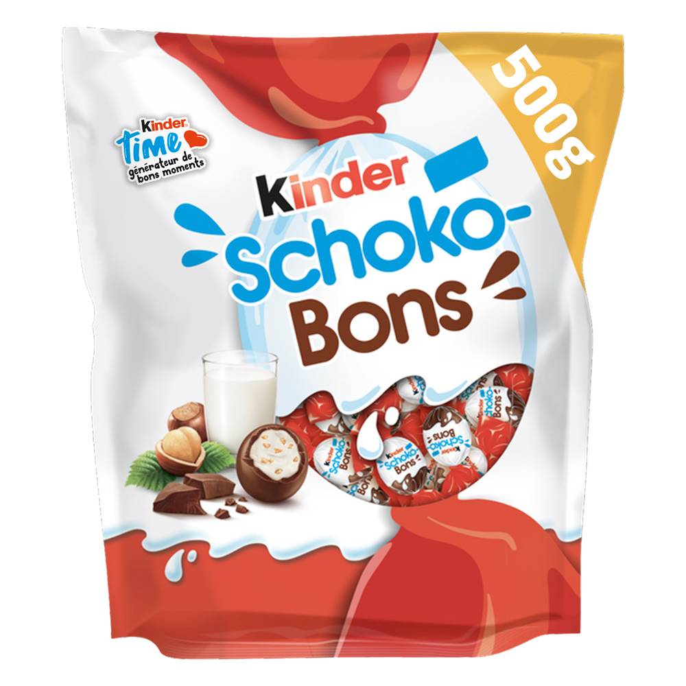 Kinder - Bonbons schoko bons, chocolat au lait (500g)