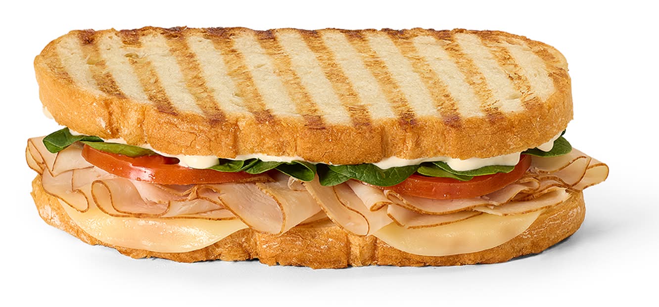 Custom Honey Smoked Turkey Panini