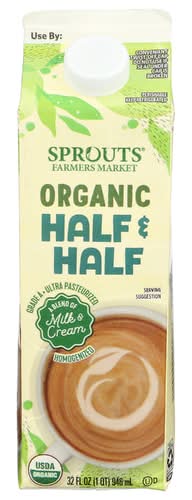 Sprouts Organic Half & Half