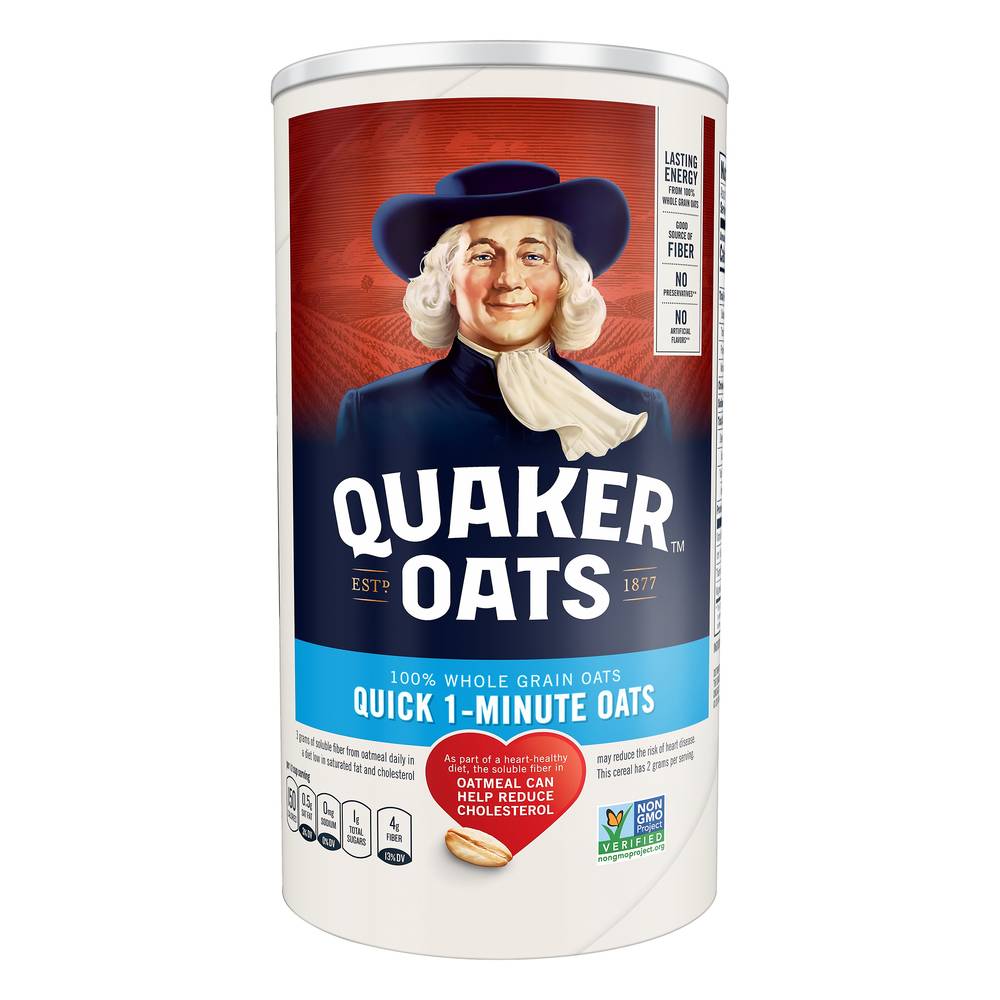 Quaker Oats Whole Grain Oats (18 oz)