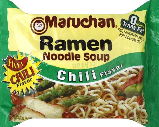 Maruchan Hot Chili Flavor Ramen Noodle Soup (3 oz)