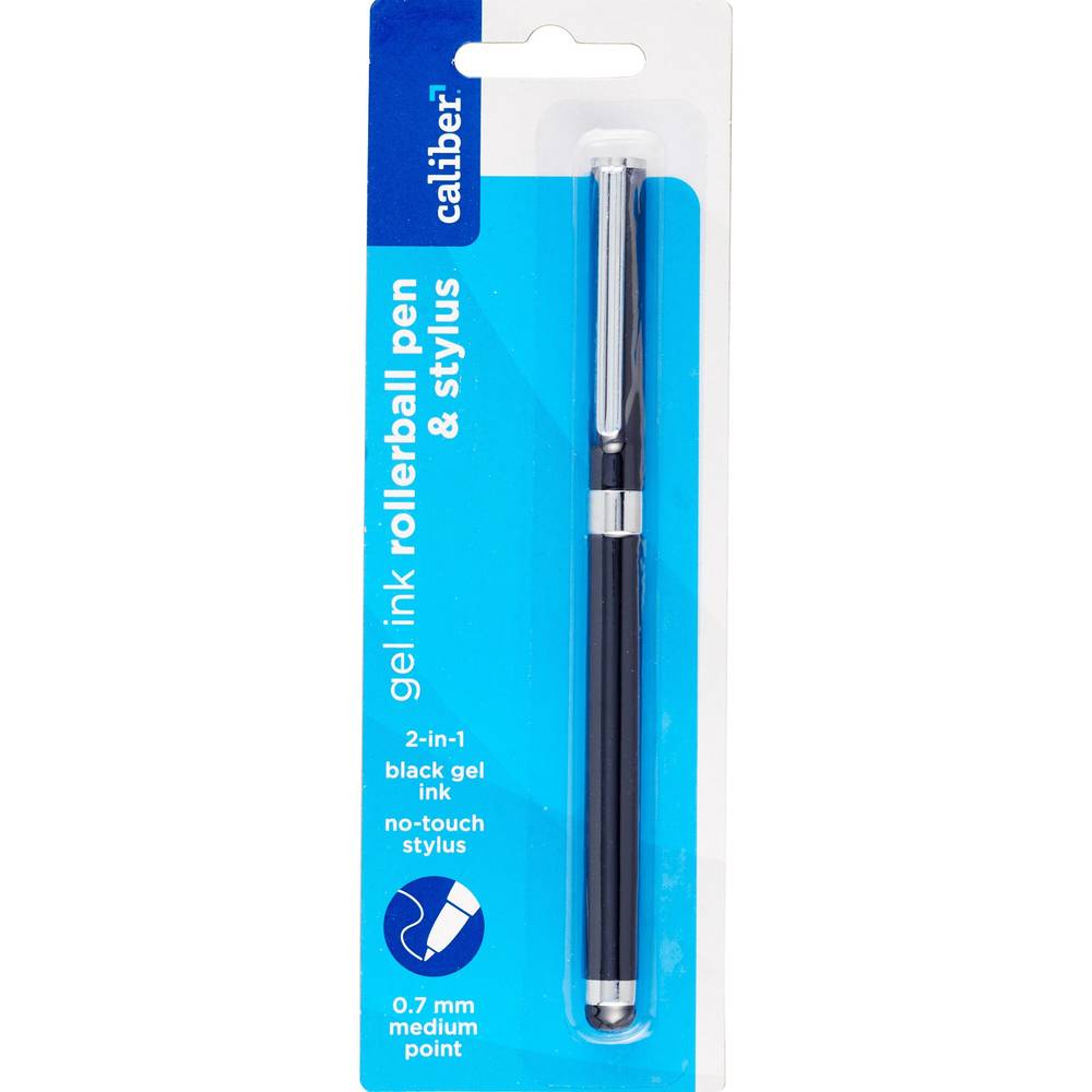 Caliber Gel Ink Roller Ball Pen & Stylus