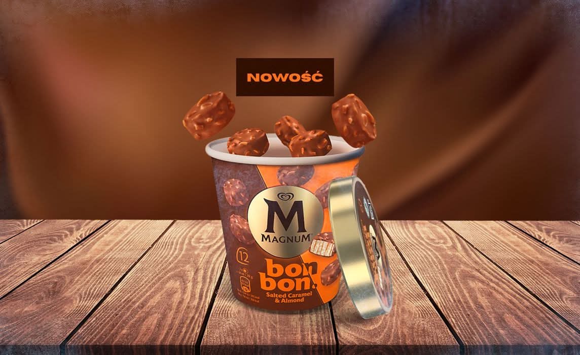 Magnum Bon Bon Salted Caramel & Almond 204ml