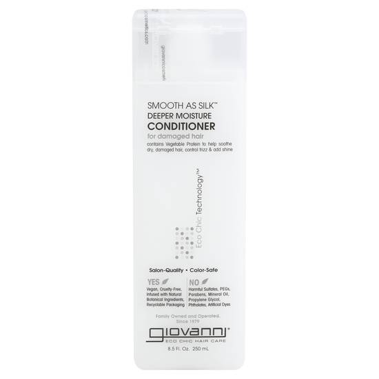 Giovanni Smooth As Silk Deeper Moisture Conditioner For Damaged Hair