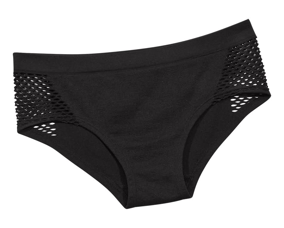 Styliss culotte taille haute sans couture (noir)