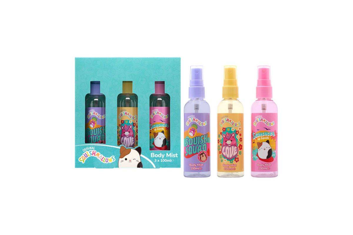 Squishmallows Body Mist Collection