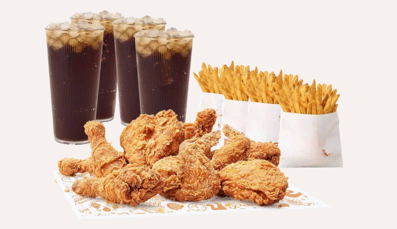 🍟🥤MENU POUR 4- 20 WINGS🍗🖖-