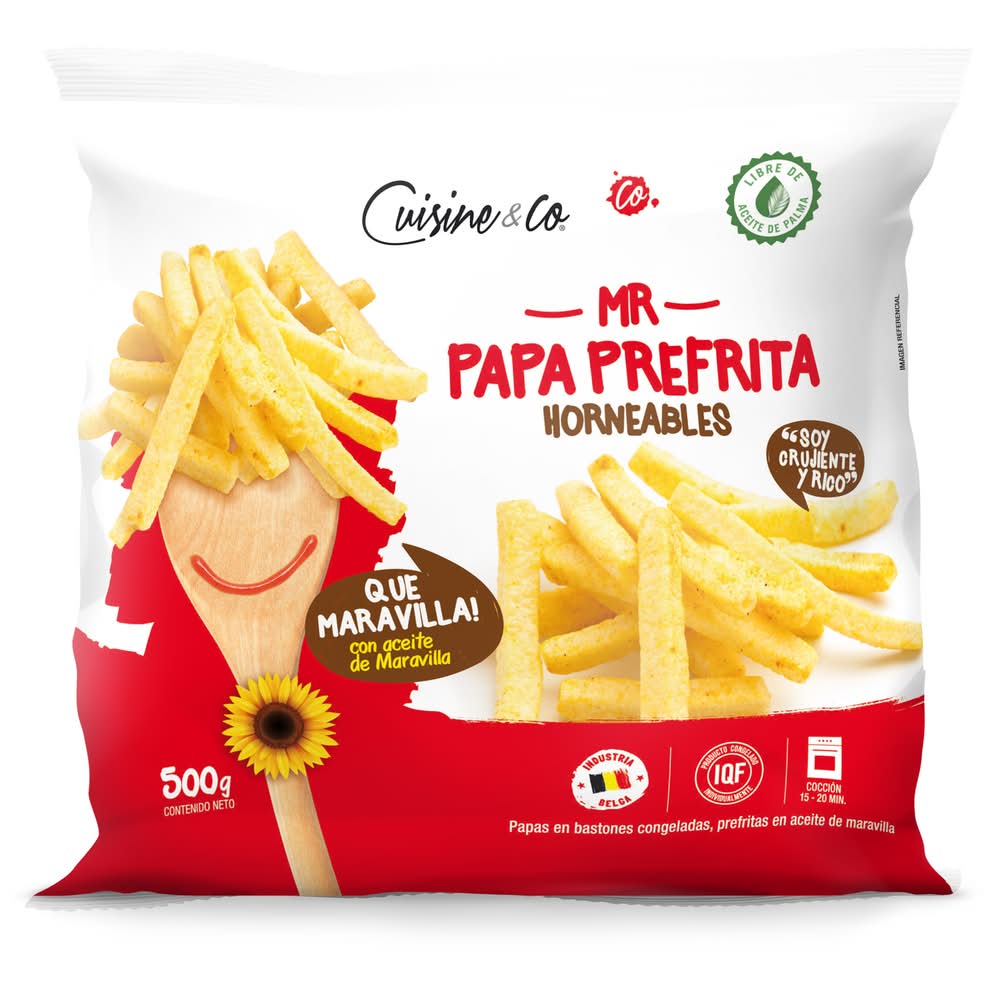 Cuisine & Co · Papas prefritas (500 g)