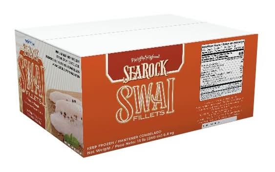 Pacific Seafood Swai Fillets (15 lbs)
