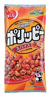 33_でん六　Ｅサイズポリッピー【スパイス】（48g）