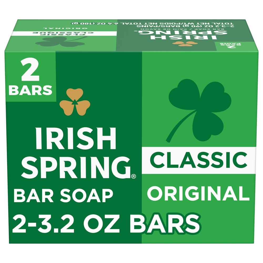 Irish Spring Original Deodorant Soap (3.2 oz)