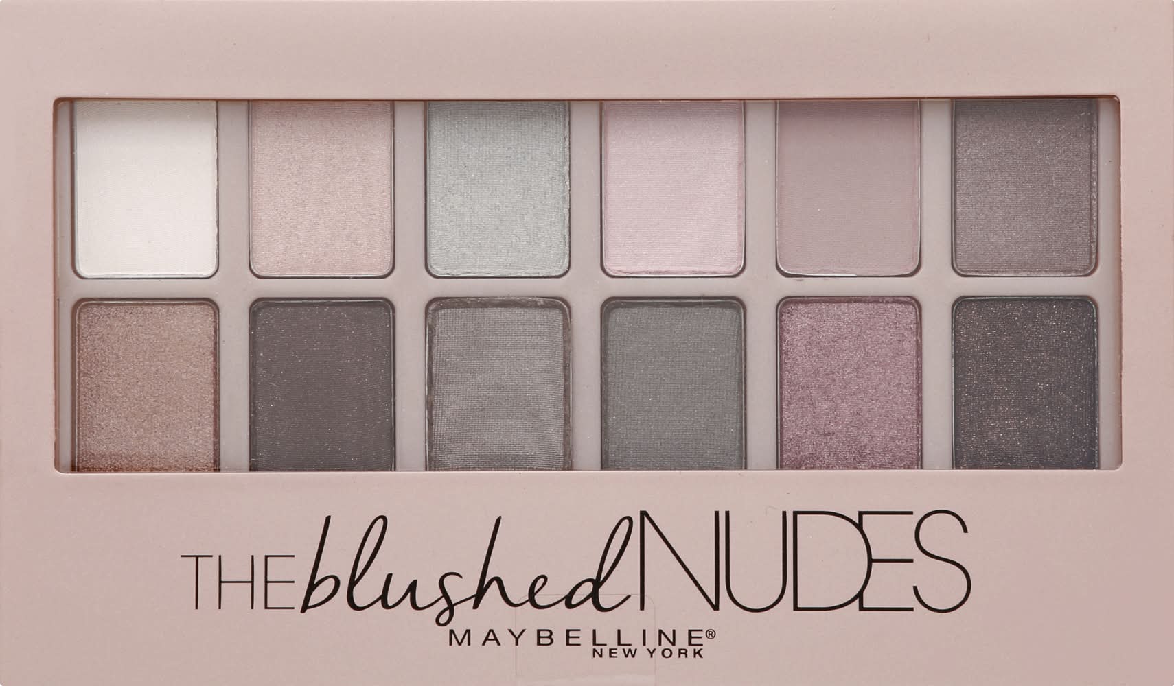 Maybelline New York Eyeshadow the Blushed Nudes (0.4 oz)