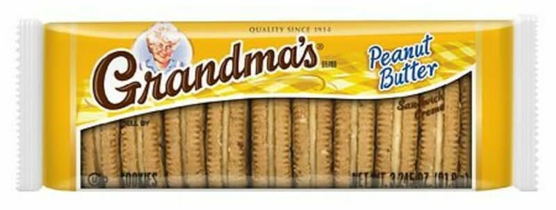 Grandma's Peanut Butter Sandwich Creme Cookies 3.25oz
