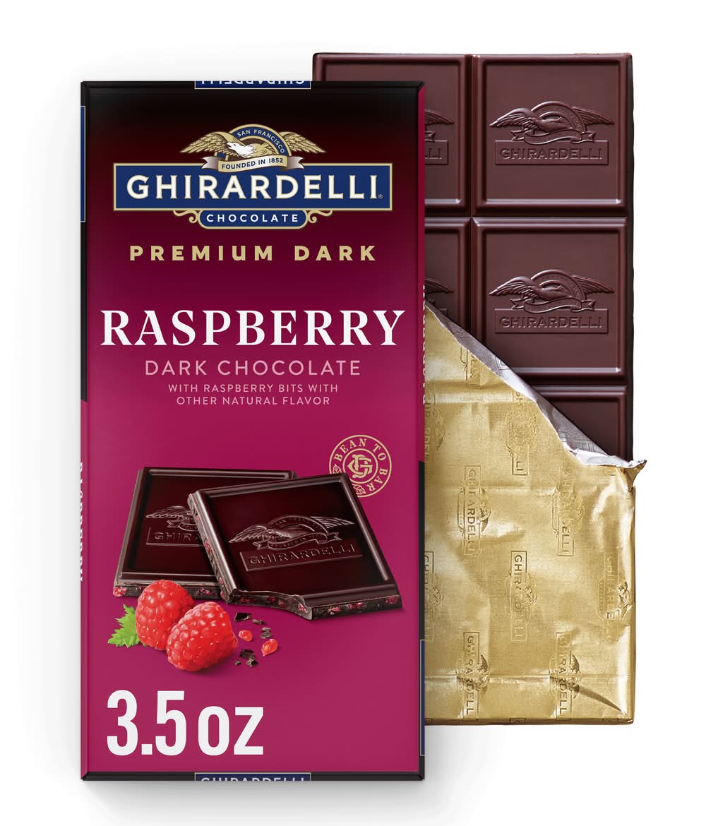 Ghirardelli Intense Dark Raspberry Radiance Dark Chocolate (3.5 oz)