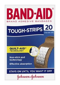 Bandaid Tough Strips Regular 20Pk