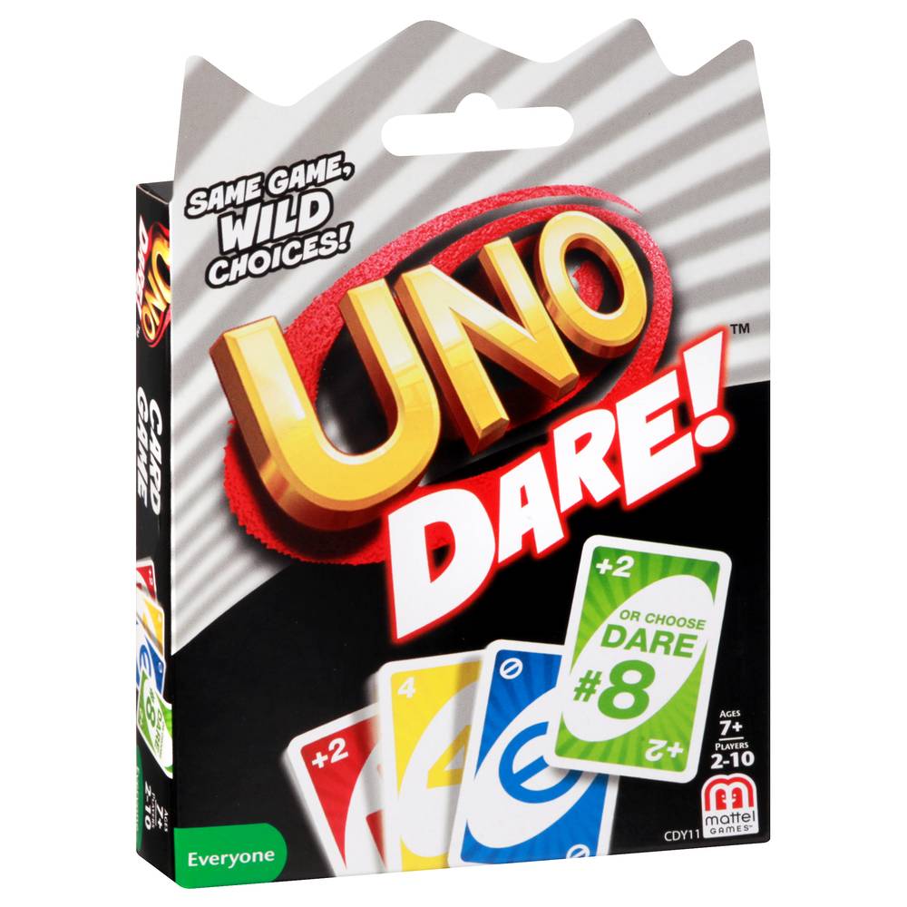 Uno Dare Game Cards