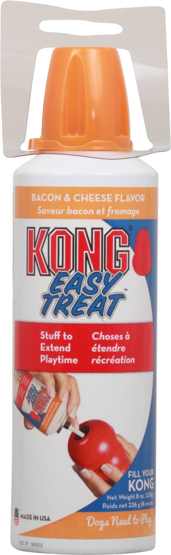 Kong Easy Treat Bacon and Cheese, 8 Ounce ( 8 ounce)