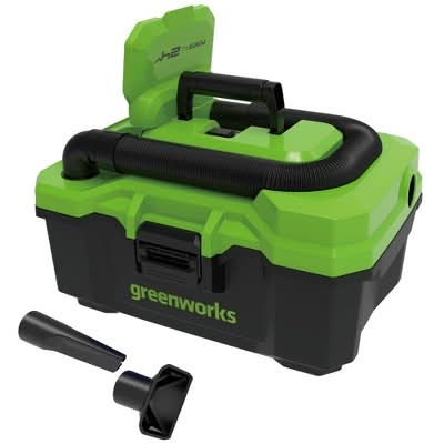 Greenworks Power All Cordless Brushless Vacuum 24v With 4ah Battery & Charger