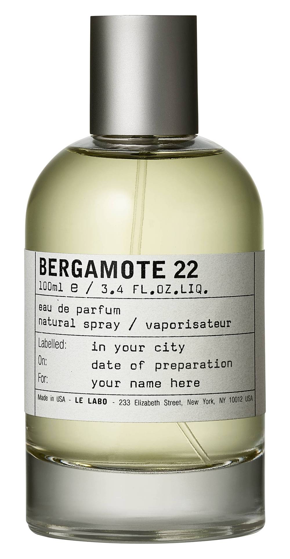 Bergamote 22 Eau de Parfum (100 ml)