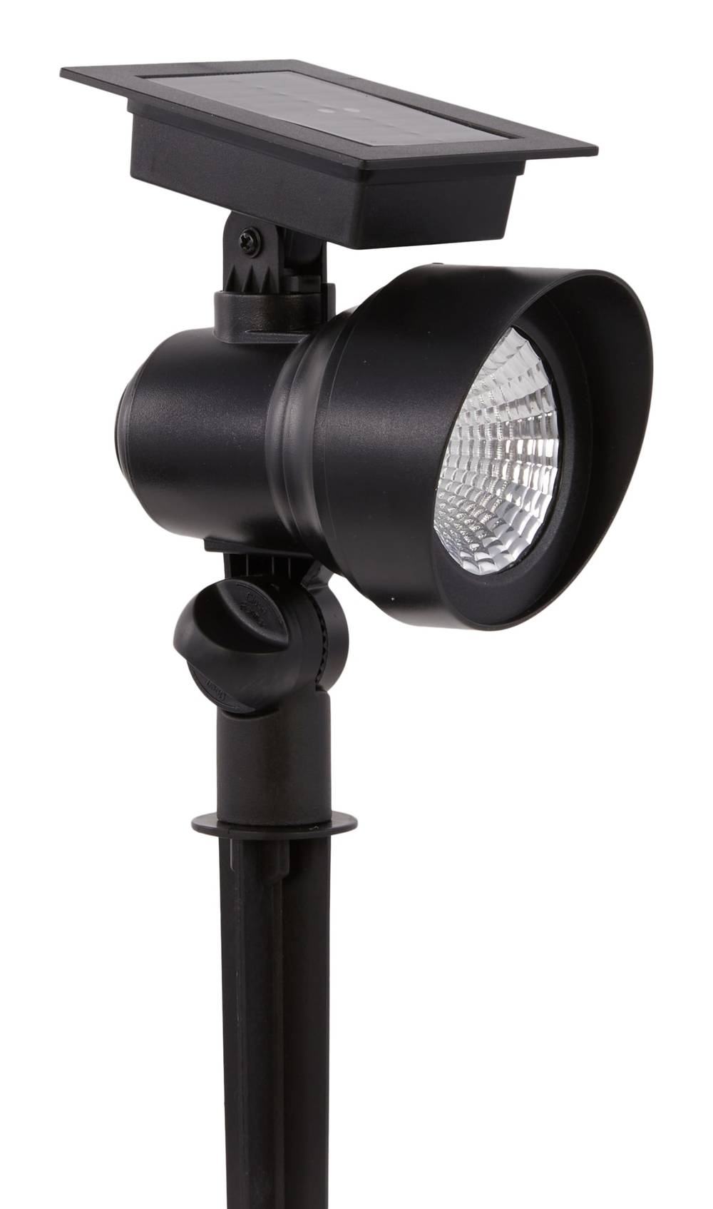 Harbor Breeze 20 -Lumens Black Solar LED Flood light | SS39PB-F20C-BK-T24