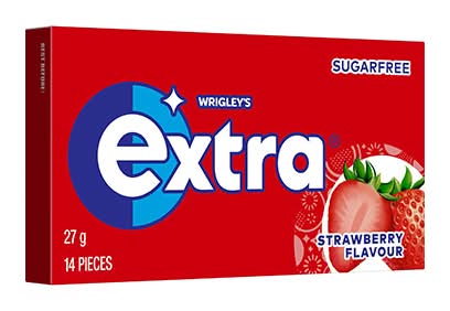 Extra Strawberry Gum Envelope 27G