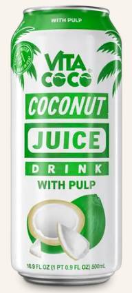 Vita Coco - Coconut Juice w/pulp - 500ml/12ct (1X12|1 Unit per Case)