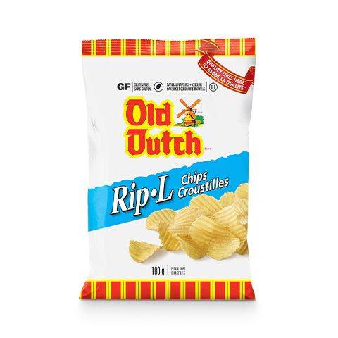 Old Dutch Rip L Potato Chips (180 g)