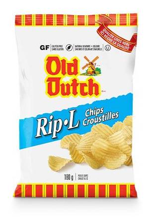 Old Dutch Rip L Original Chips (180 g)