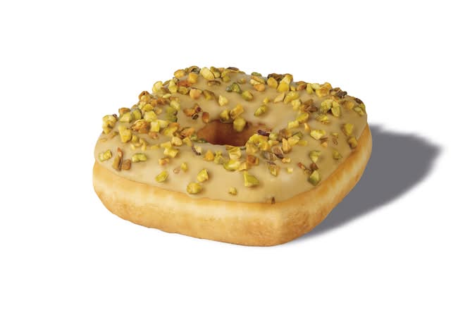 Pistachio Filled Donut