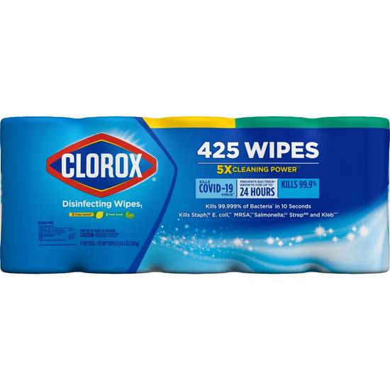 Clorox Disinfecting Wipes (5 x 85 wipes)
