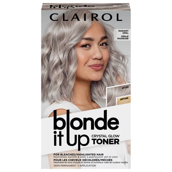 Clairol Blonde It Up Radiant Opal Permanent Crystal Glow Toner