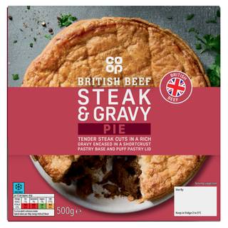 Co-op Steak Pie 500g