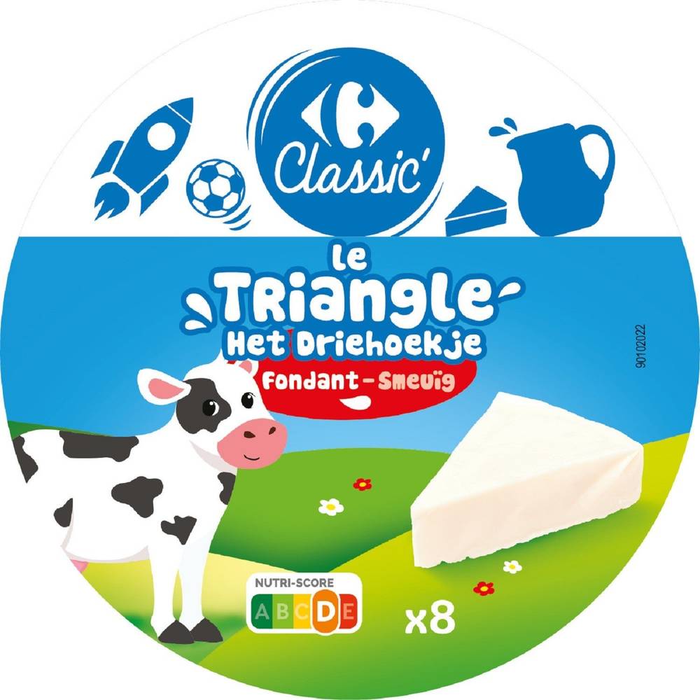 Carrefour - Fromage triangle fondant smerkaas (8)