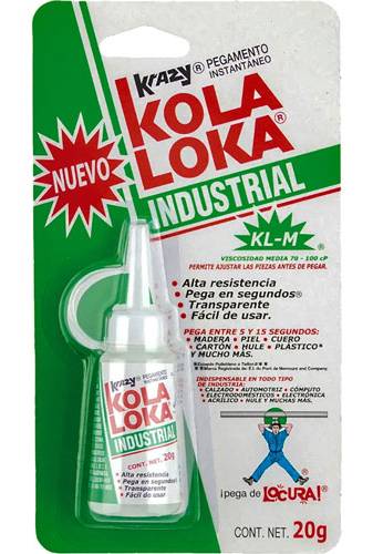 Kola Loka · Pegamento instantáneo industrial 2000 (20 g)