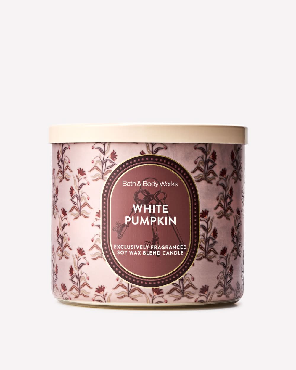 Bath & Body Works 3 Wick Candle, White Pumpkin (14.5 oz)